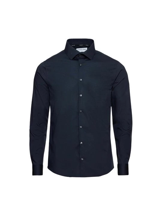 Foto van product Zakelijk overhemd Calvin Klein donkerblauw