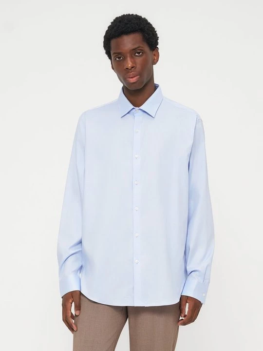 Foto van product Zakelijk overhemd Calvin Klein lichtblauw