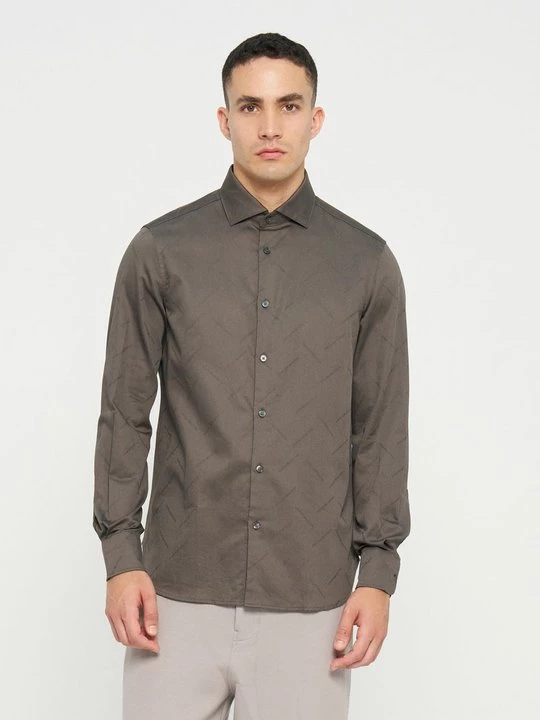 Foto van product Zakelijk overhemd Emporio Armani groen