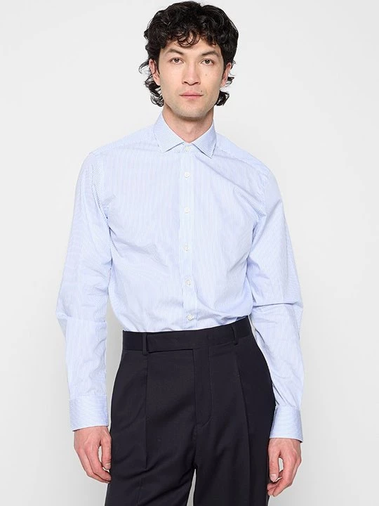 Foto van product Zakelijk overhemd Hackett London blauw