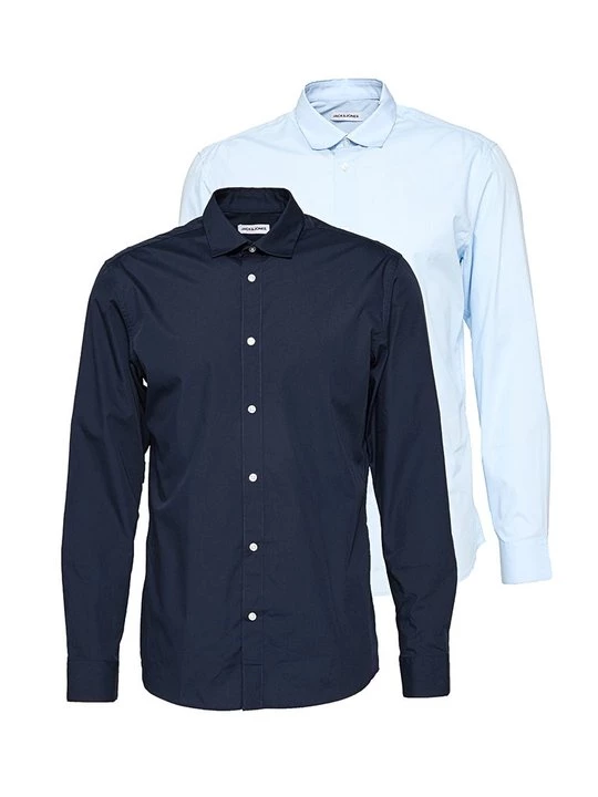 Foto van product Zakelijk overhemd Jack&Jones blauw
