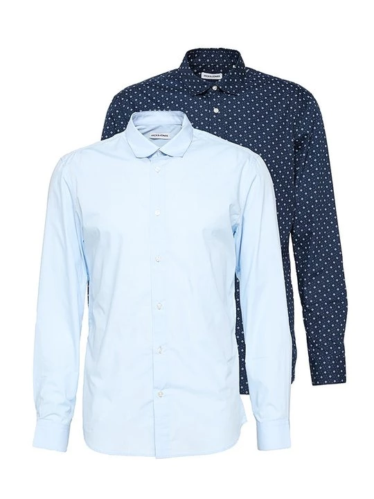 Foto van product Zakelijk overhemd Jack&Jones donkerblauw