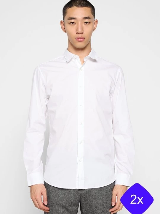 Foto van product Zakelijk overhemd Jack&Jones donkergrijs