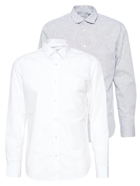 Foto van product Zakelijk overhemd Jack&Jones lichtgrijs