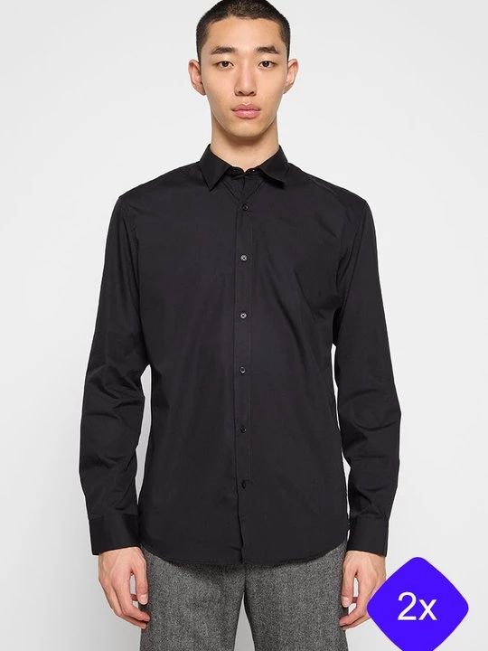 Foto van product Zakelijk overhemd Jack&Jones zwart