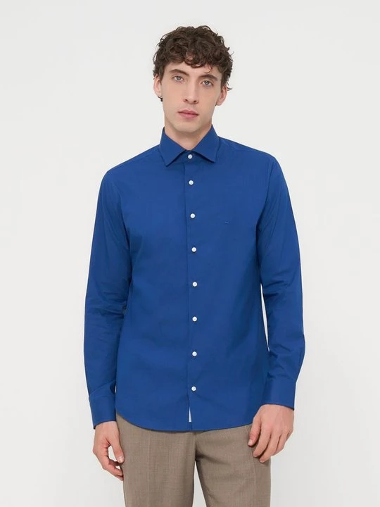 Foto van product Zakelijk overhemd Michael Kors blauw