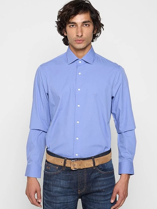 Foto van product Zakelijk overhemd Michael Kors blauw