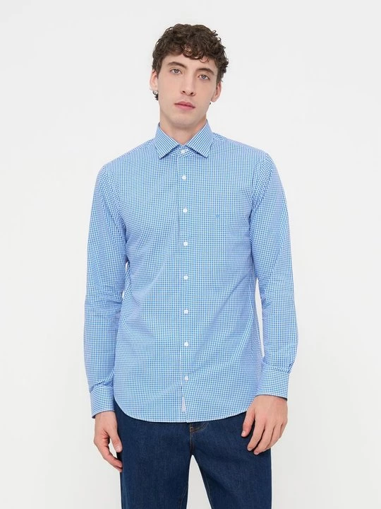 Foto van product Zakelijk overhemd Michael Kors blauw
