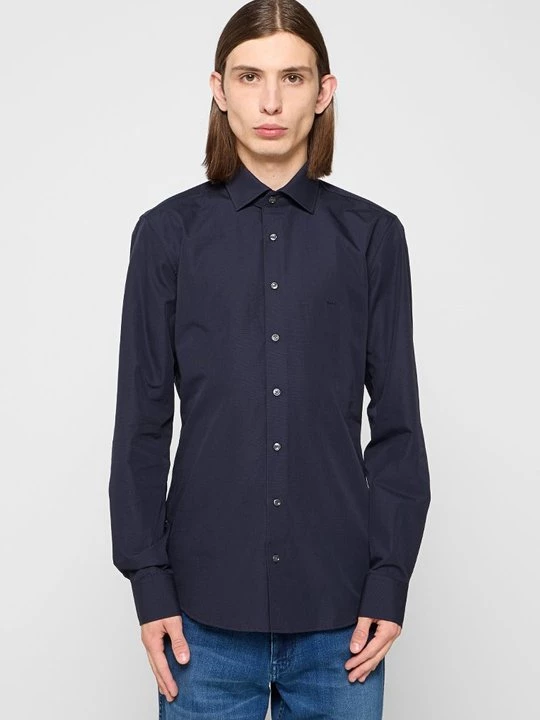 Foto van product Zakelijk overhemd Michael Kors donkerblauw