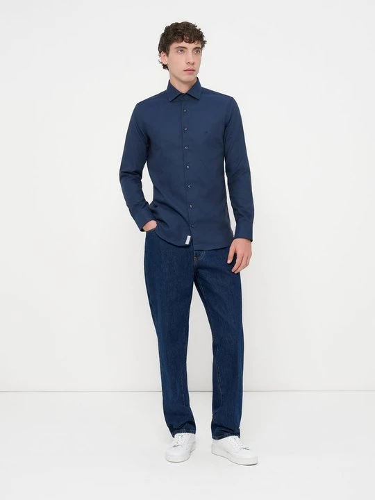 Foto van product Zakelijk overhemd Michael Kors donkerblauw