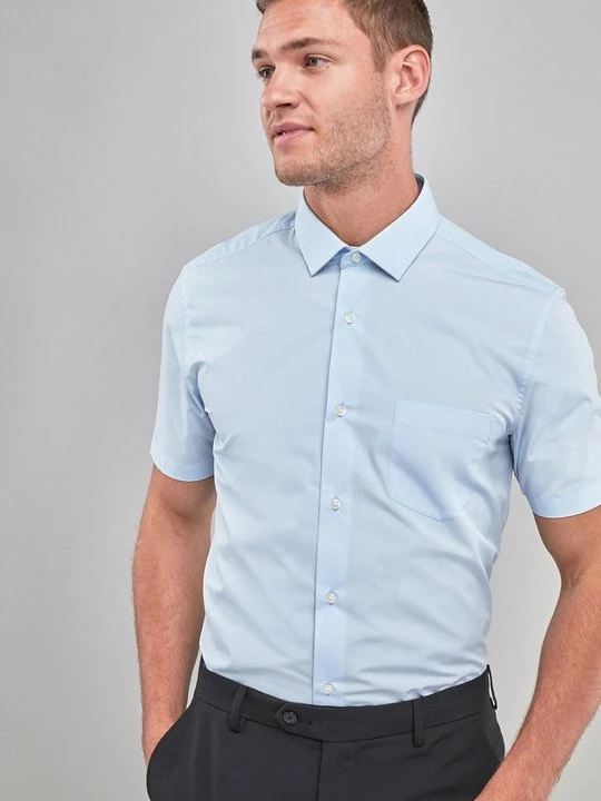 Foto van product Zakelijk overhemd Next blauw