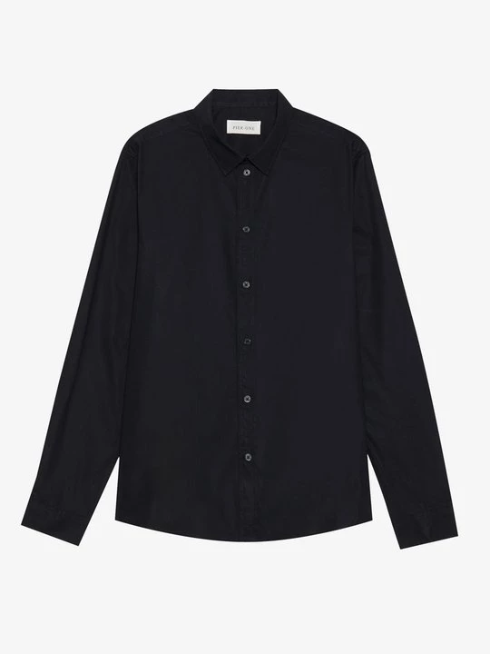 Foto van product Zakelijk overhemd Pier One By Zalando zwart