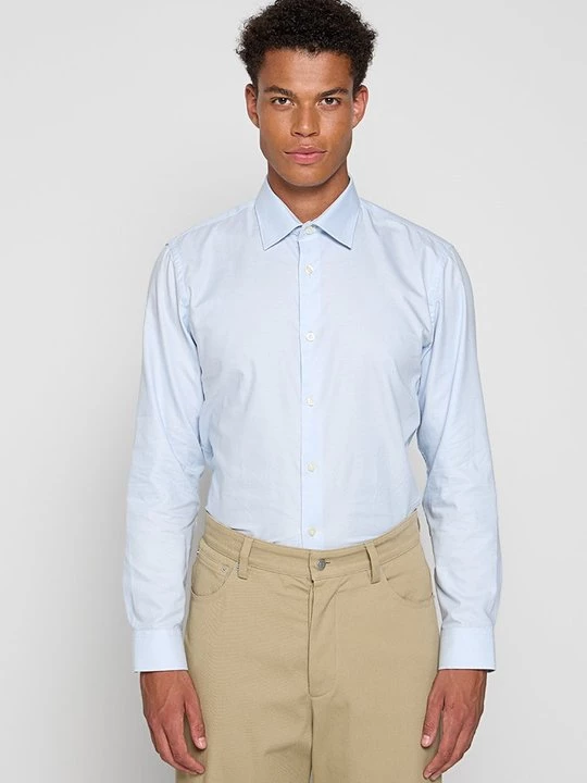 Foto van product Zakelijk overhemd Selected blauw