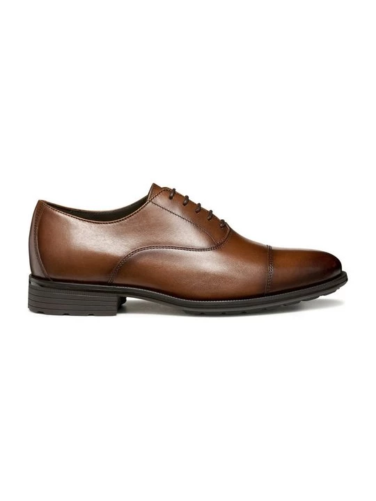 Foto van product Zakelijke veterschoenen Geox cognac