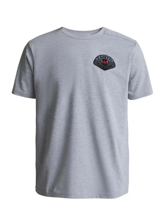 Foto van product Zavetti Canada Shirt 'Botticini Compatto' grijs / rood / zwart