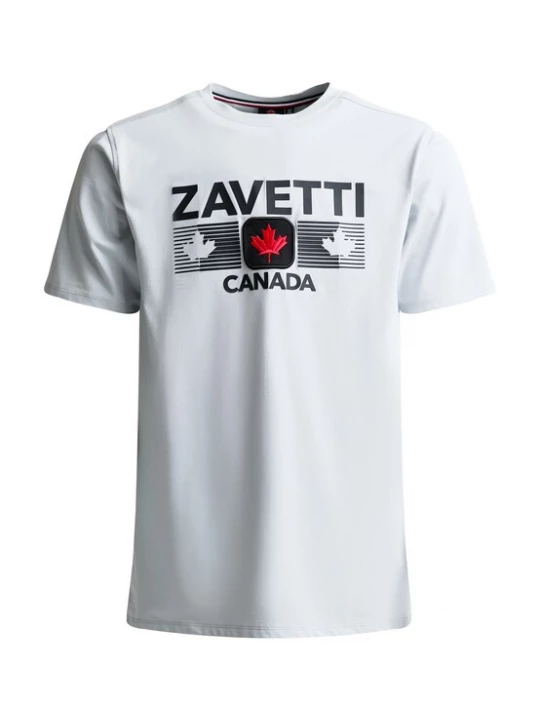 Foto van product Zavetti Canada Shirt 'Cirico' lichtgrijs / rood / zwart