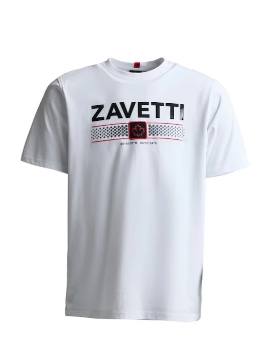 Foto van product Zavetti Canada Shirt 'VIARELLO' rood / zwart / wit