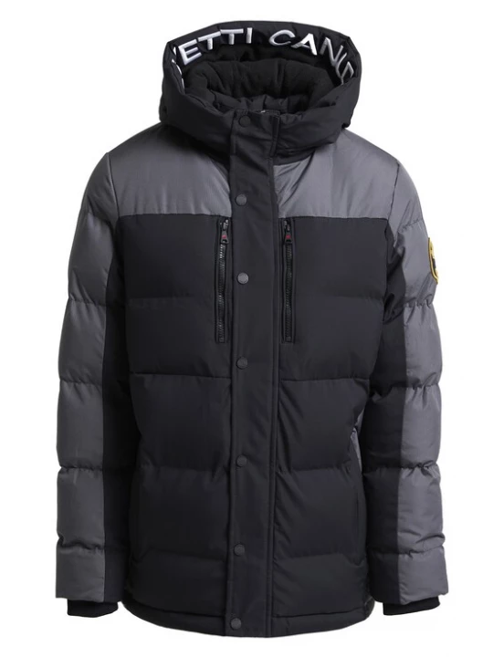 Foto van product Zavetti Canada Winterjas 'Raffino' grijs / zwart
