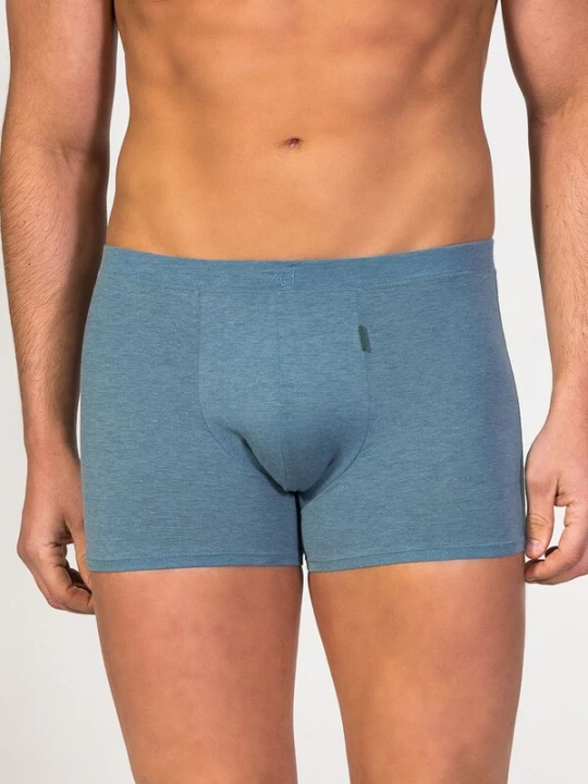 Foto van product zd ZERO DEFECTS Boxershorts 'Apolo Soy fiber' blauw denim