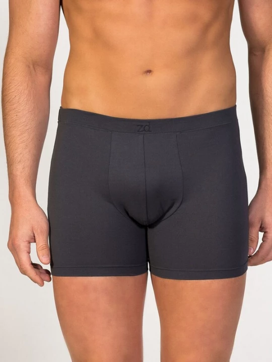 Foto van product zd ZERO DEFECTS Boxershorts 'Breno Organic Cotton' donkergrijs