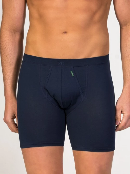 Foto van product zd ZERO DEFECTS Boxershorts 'Cyclist Egyptian cotton' navy
