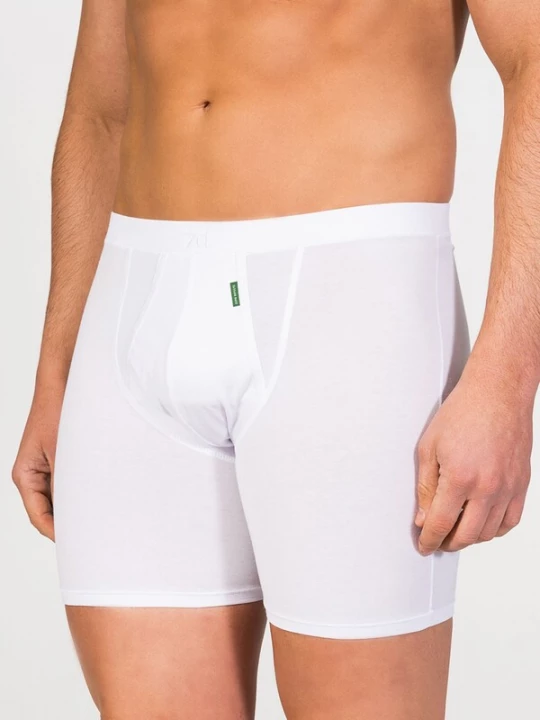 Foto van product zd ZERO DEFECTS Boxershorts 'Cyclist Egyptian cotton' wit