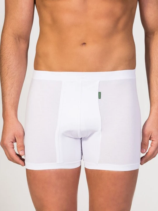 Foto van product zd ZERO DEFECTS Boxershorts 'Helios Egyptian cotton' wit