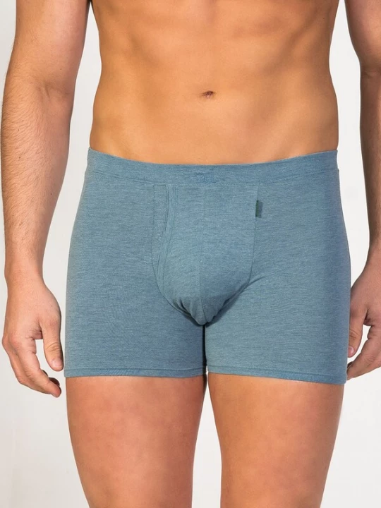 Foto van product zd ZERO DEFECTS Boxershorts 'Heracles Soy fiber' blauw denim