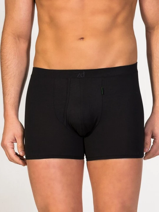 Foto van product zd ZERO DEFECTS Boxershorts 'Heracles Soy fiber' zwart