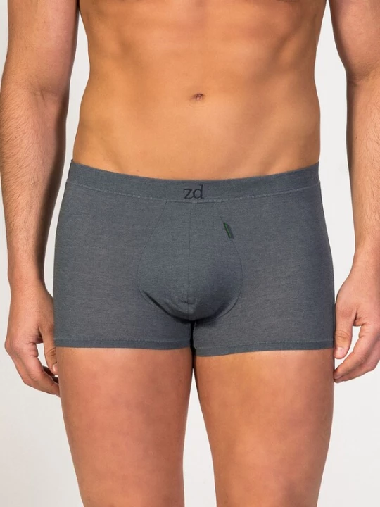 Foto van product zd ZERO DEFECTS Boxershorts 'Ikaria Egyptian cotton' donkergrijs