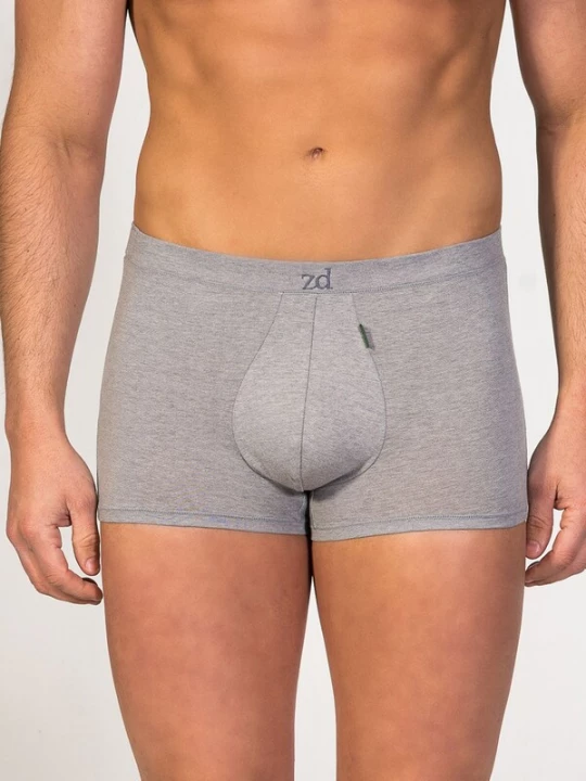 Foto van product zd ZERO DEFECTS Boxershorts 'Ikaria Egyptian cotton' grijs