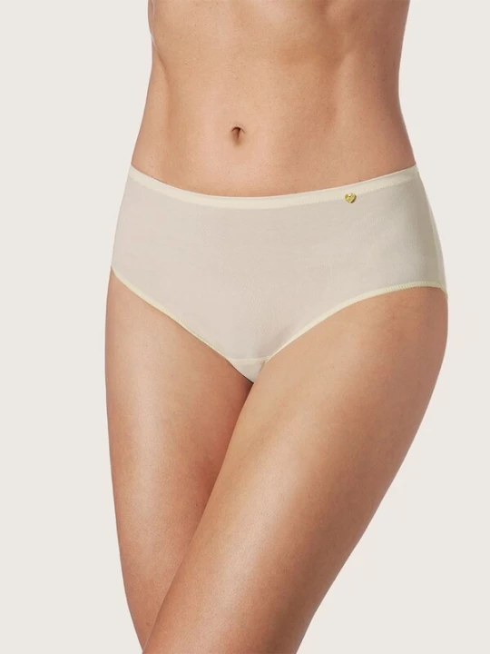 Foto van product zd ZERO DEFECTS Broekje 'Atenea high waist Soy fiber' natuurwit