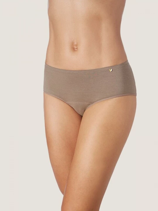 Foto van product zd ZERO DEFECTS Broekje 'Circe Soy fiber' bruin