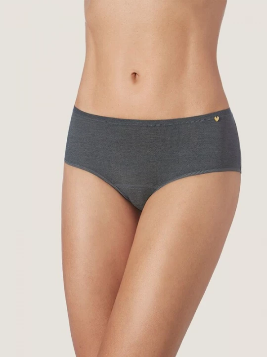 Foto van product zd ZERO DEFECTS Broekje 'Circe Soy fiber' donkergrijs
