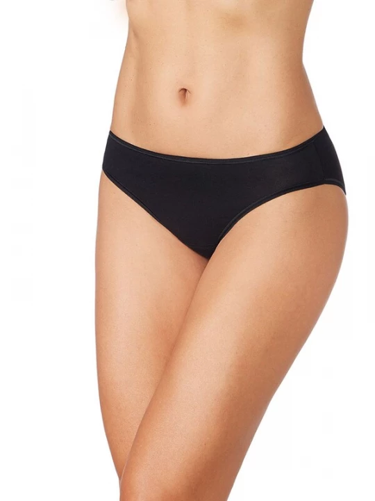 Foto van product zd ZERO DEFECTS Broekje 'Delia mid waist Organic cotton' zwart