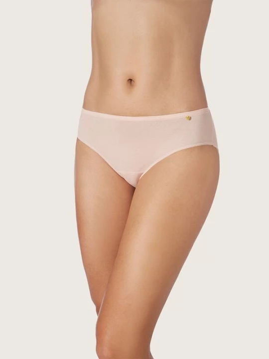 Foto van product zd ZERO DEFECTS Broekje 'Diana mid waist Soy fiber' pink