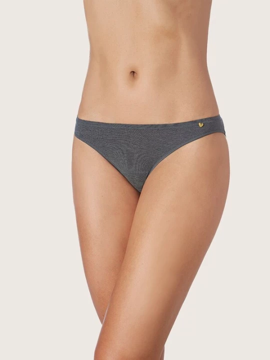 Foto van product zd ZERO DEFECTS Broekje 'Venus low waist Soy fiber' donkergrijs