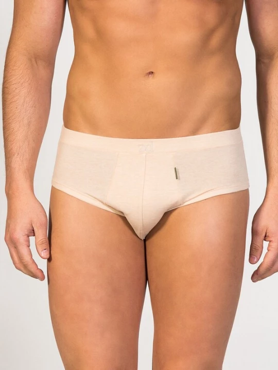 Foto van product zd ZERO DEFECTS Slip 'Mini Egyptian cotton' beige