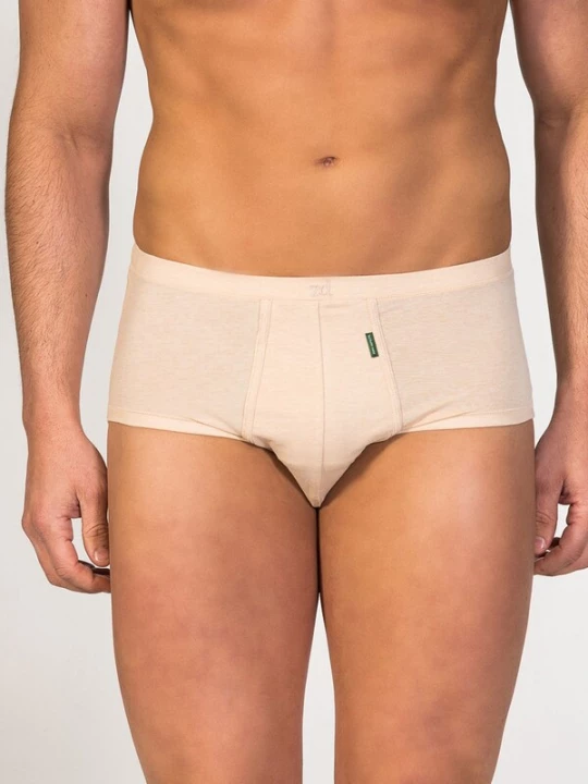 Foto van product zd ZERO DEFECTS Slip 'Senior Egyptian cotton' beige