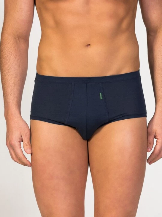 Foto van product zd ZERO DEFECTS Slip 'Senior Egyptian cotton' navy