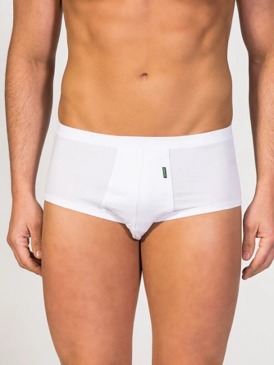 Foto van product zd ZERO DEFECTS Slip 'Senior Egyptian cotton' wit