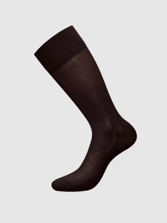 Foto van product zd ZERO DEFECTS Sokken '100% Mercerized cotton' bruin