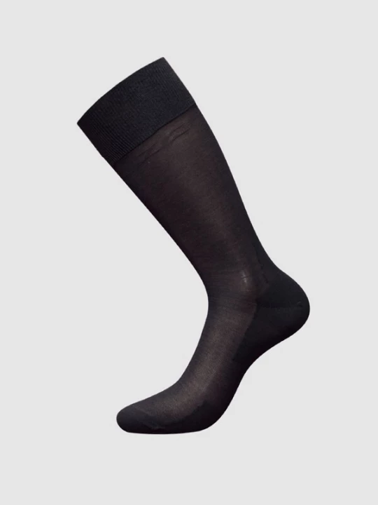 Foto van product zd ZERO DEFECTS Sokken '100% Mercerized cotton' donkergrijs