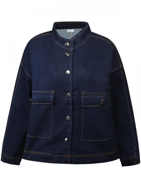 Foto van product ze-ze Tussenjas 'Charlotte 984' blauw denim