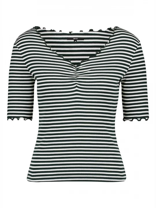 Foto van product zero Shirt zwart / wit