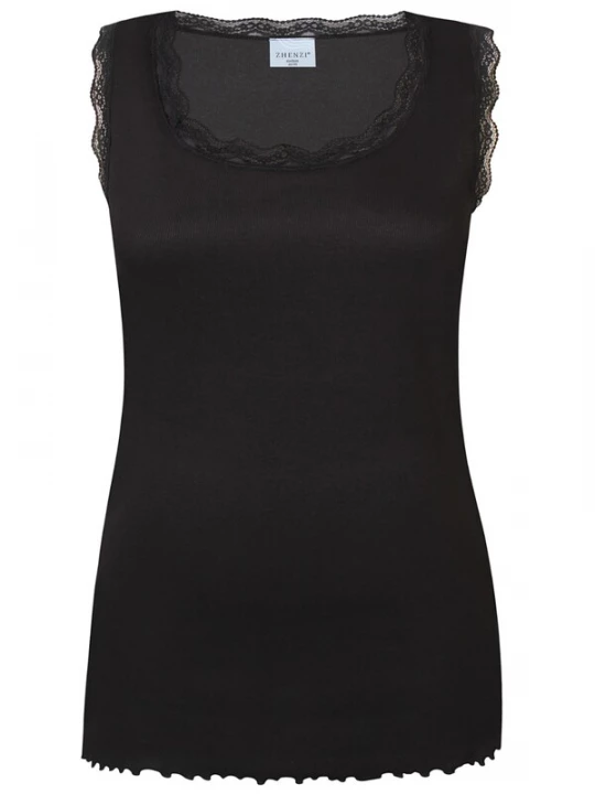 Foto van product Zhenzi Top 'Lara 1150' zwart