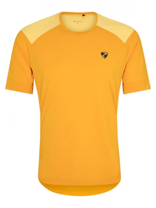 Foto van product ZIENER Shirt 'Nentin' geel / goudgeel / zwart