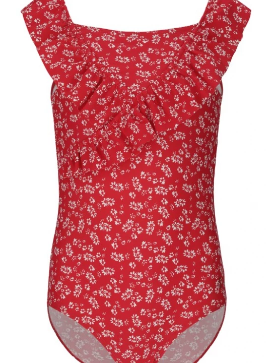 Foto van product ZigZag Badpak 'Tropical' rood