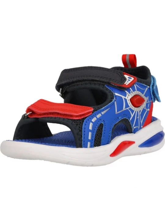 Foto van product ZigZag Sandalen 'Zest' neonblauw / bloedrood / natuurwit