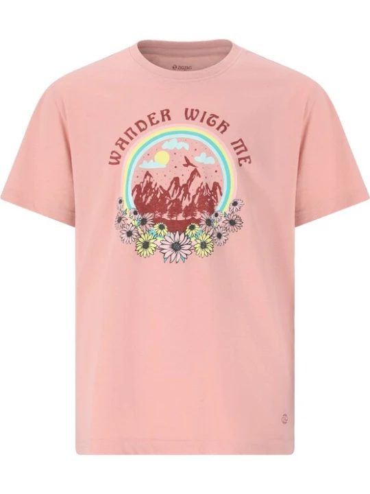 Foto van product ZigZag Shirt 'Minka' pink